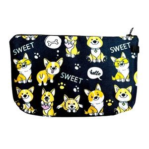 Corgi Zipper Pouch